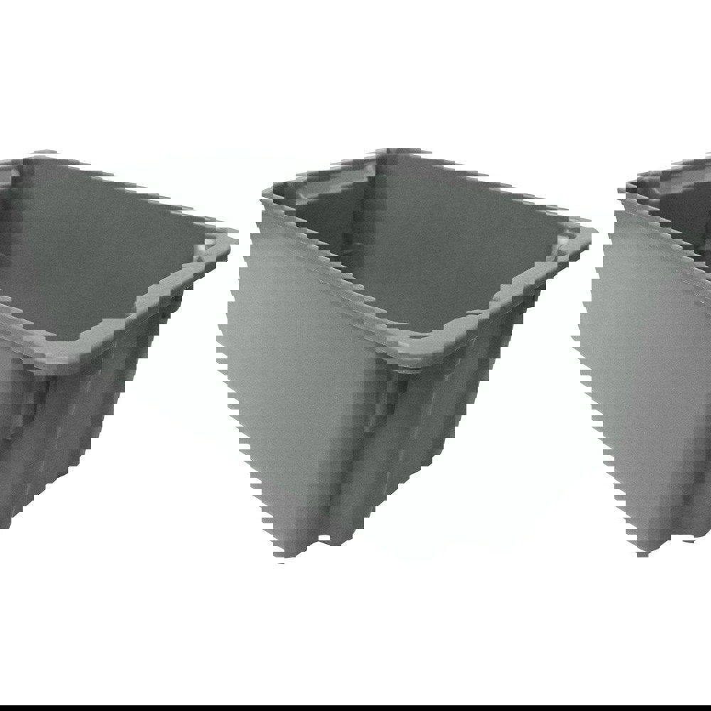 Totes & Storage Containers; Container Type: Stack & Nest ; Overall Height: 6.90625 ; Overall Width: 11 ; Overall Length: 24.13 ; Load Capacity: 150 lb ; Lid Included: No